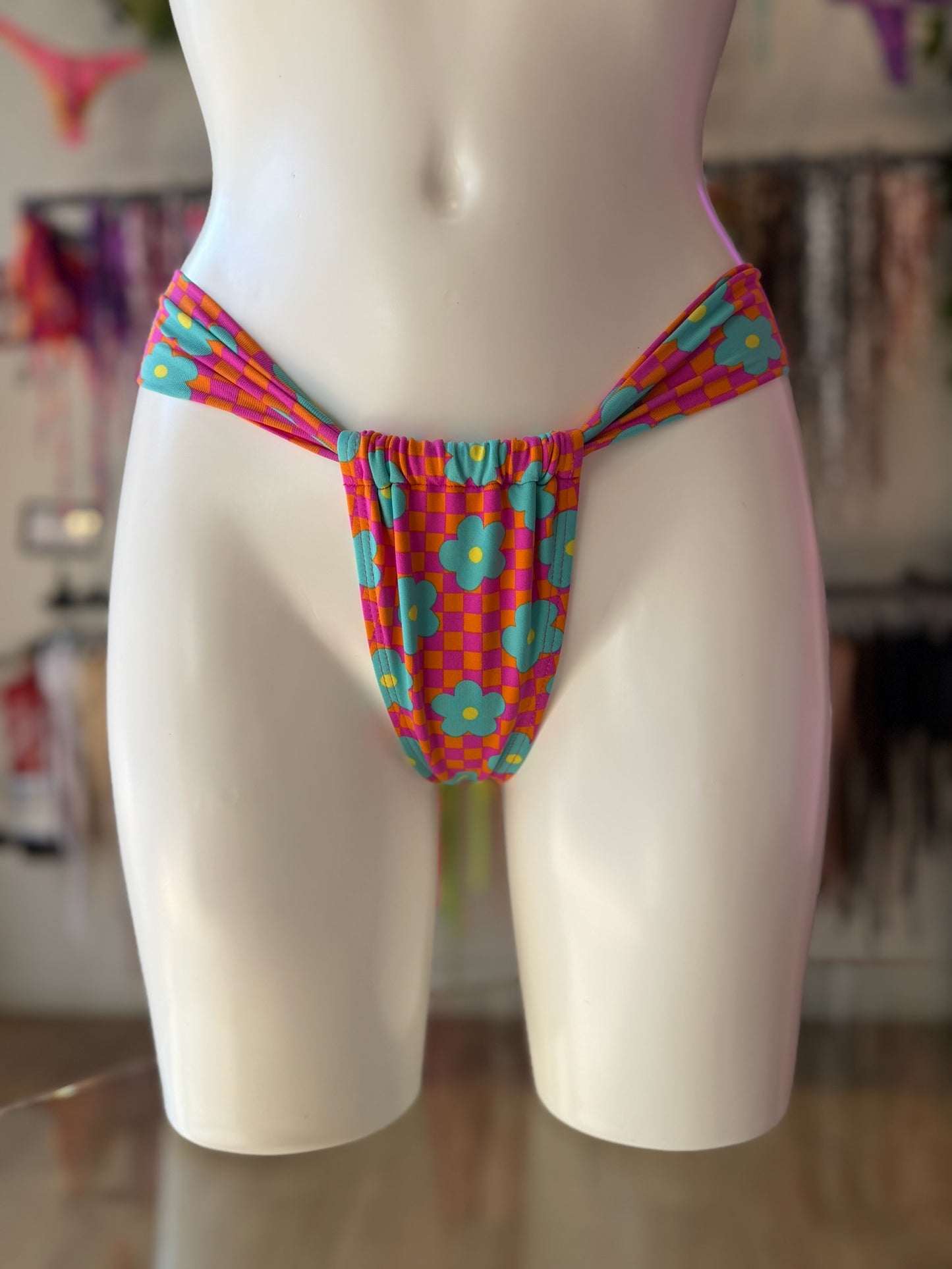 TANGA CORTINA FLOWER POP