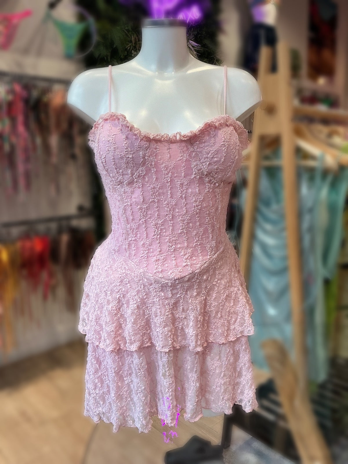 VESTIDO DANA ENCAJE
