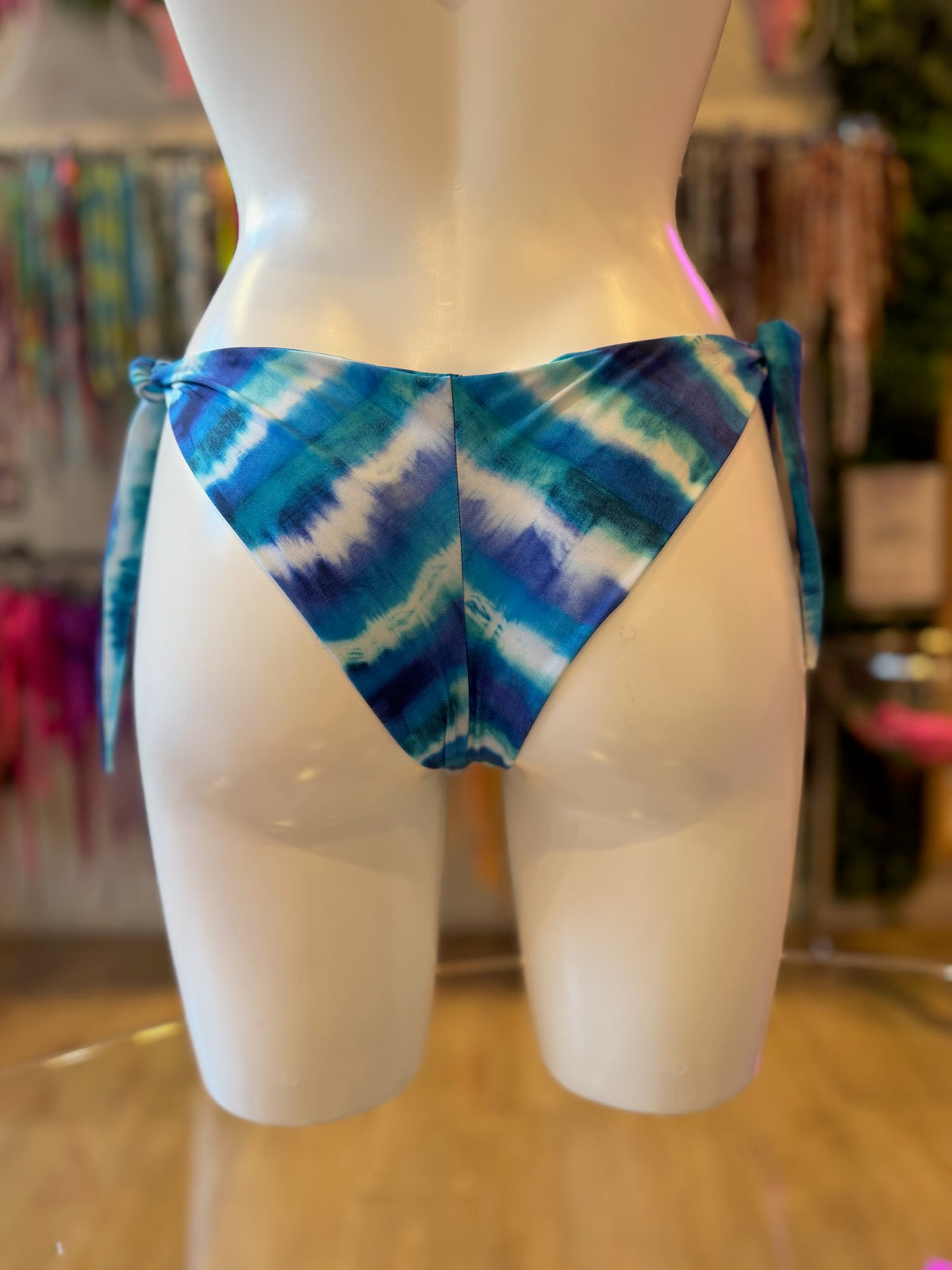 BRASILEÑA LAZOS TIE DYE AZUL