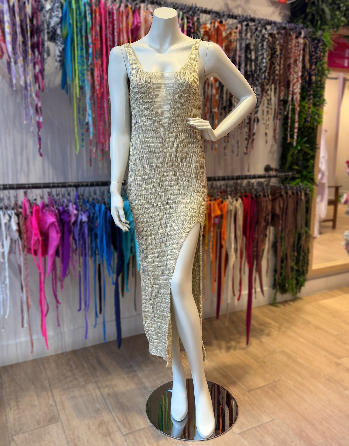 VESTIDO LUREX SCARLETT