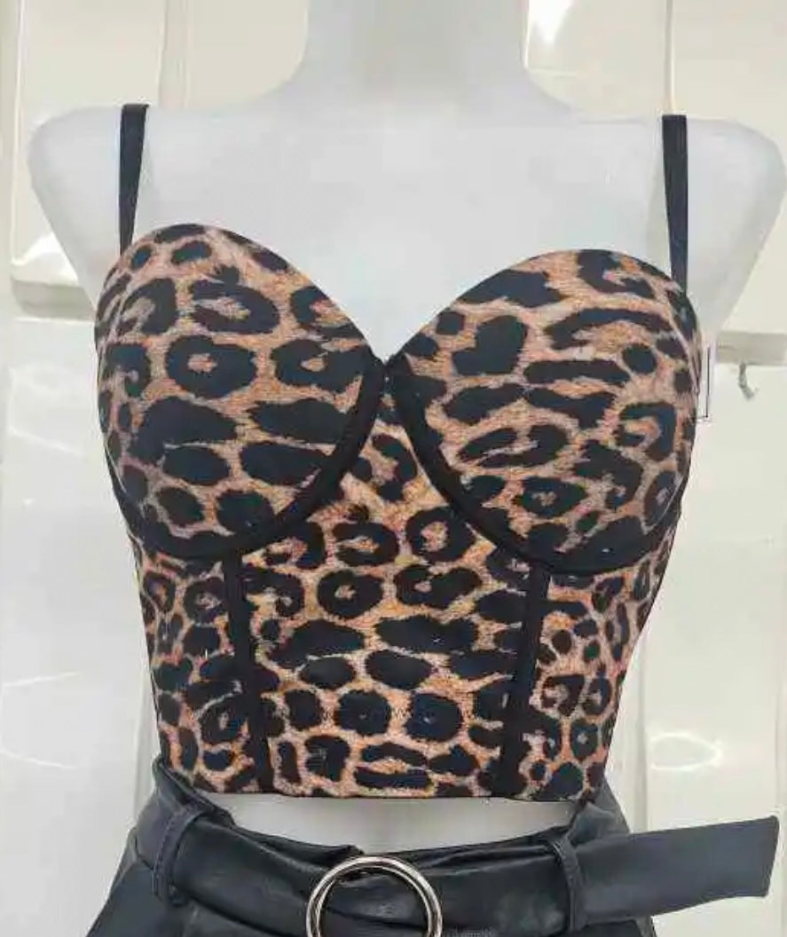 CORSET LEOPARDO