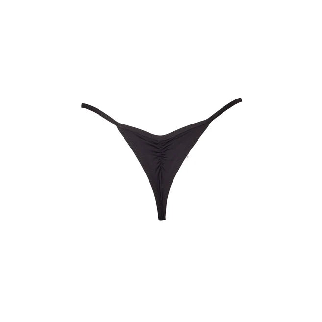 TANGA RIPPLE BASICO NEGRO