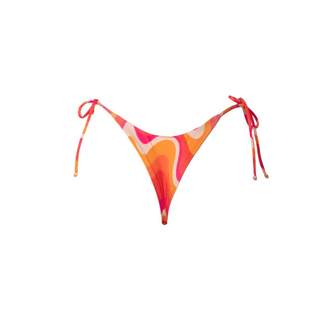 TANGA LAZOS ONDAS NARANJA