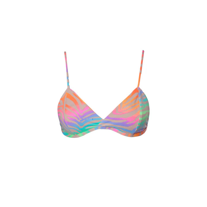 TRIÁNGULO FIJO ZEBRA NUDE-COLORES