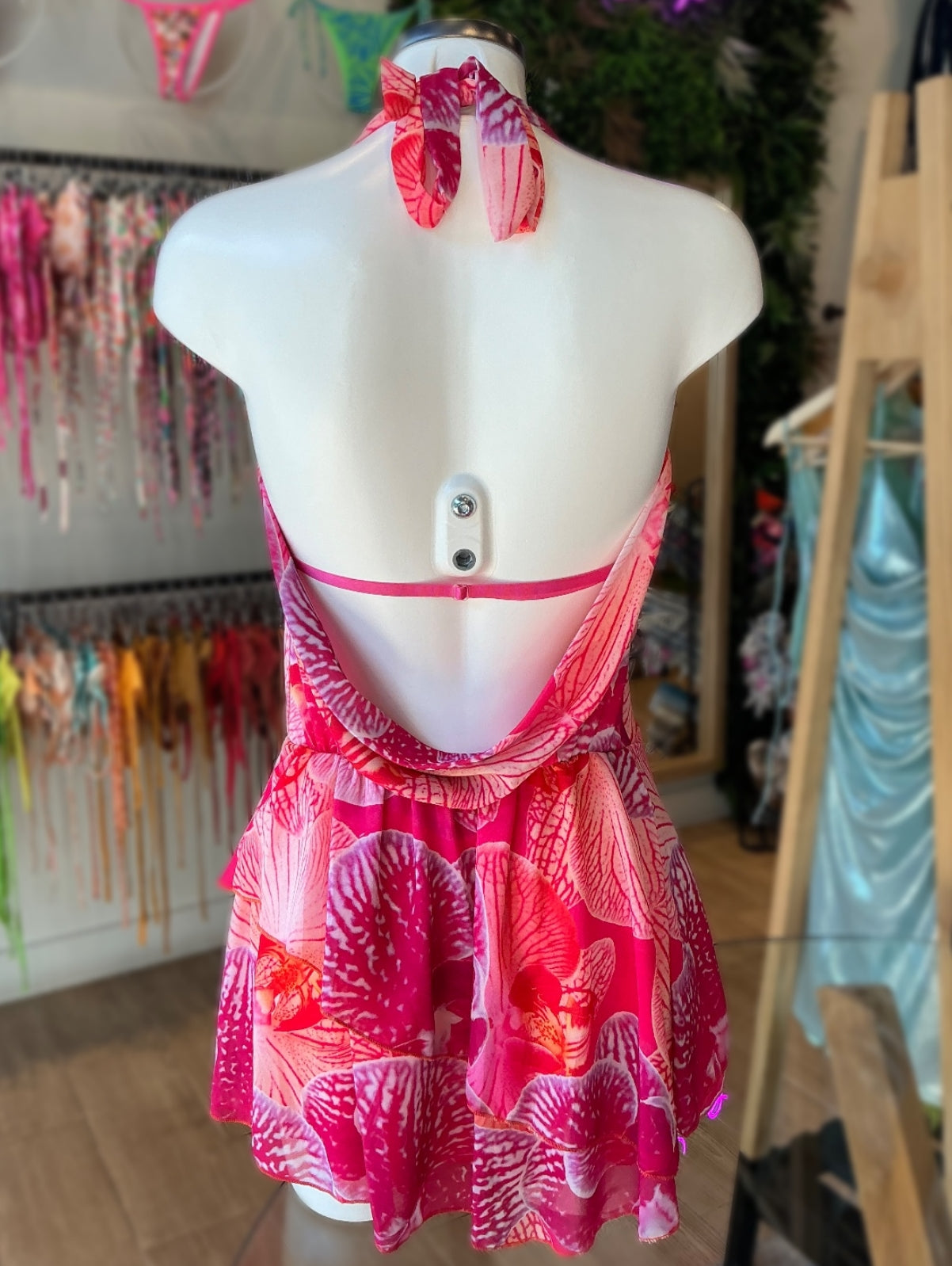 VESTIDO HIBISCOS