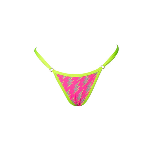 TANGA REGULABLE RAYO ROSA NEÓN-AMARILLO
