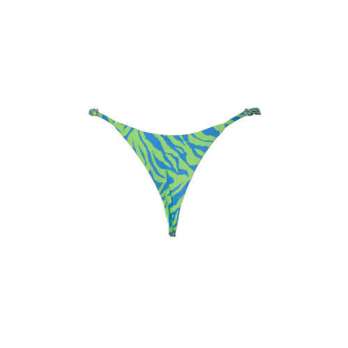TANGA REGULABLE ZEBRA VERDE-AZUL