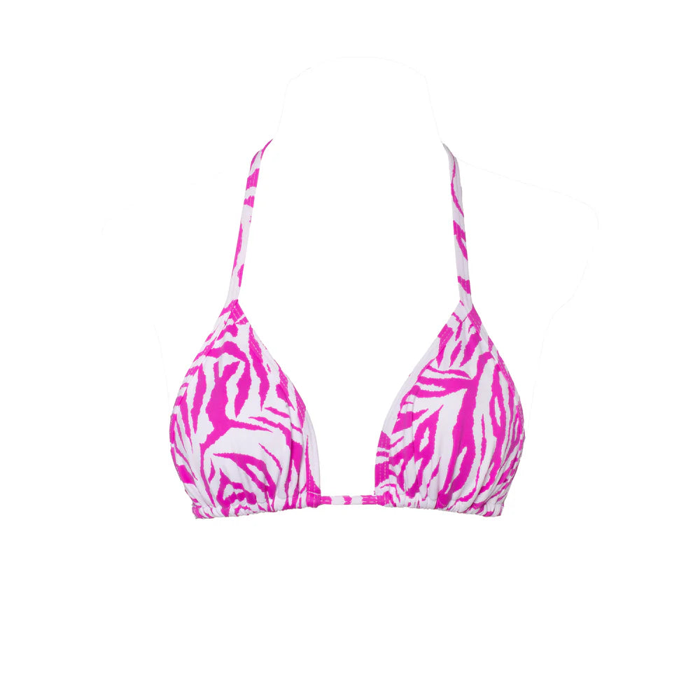 TRIÁNGULO CORTINA ZEBRA FUCSIA
