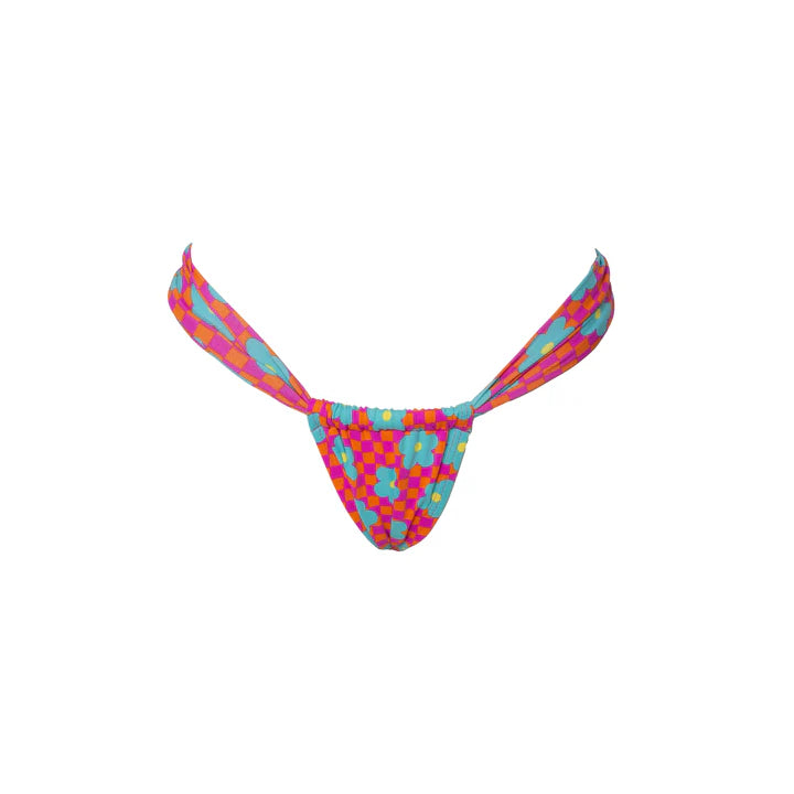 TANGA CORTINA FLOWER POP