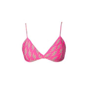 TRIANGULO FIJO RAYO ROSA NEON