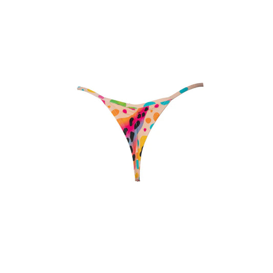 TANGA RIPPLE ESTAMPA GUEPARDO SALMON