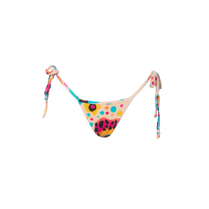 TANGA RIPPLE ESTAMPA GUEPARDO SALMON