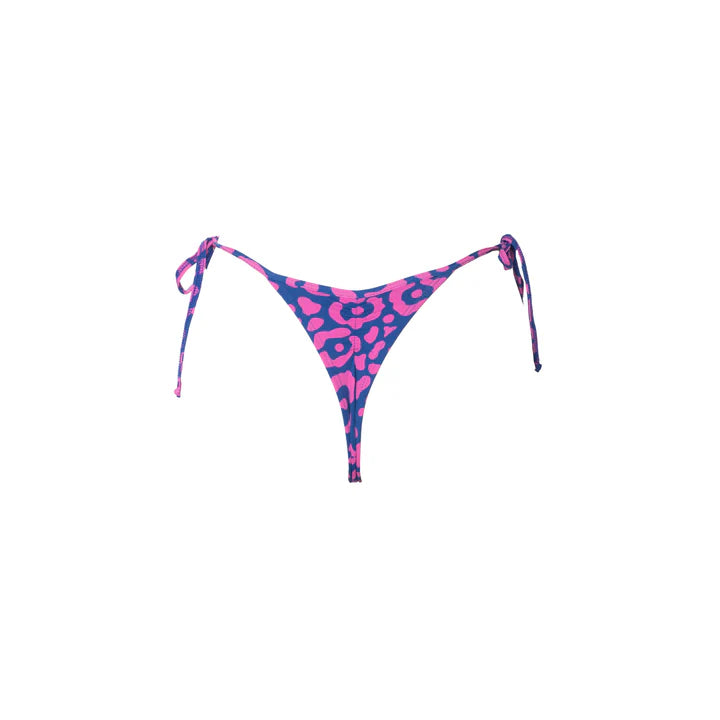 TANGA RIPPLE LEOPARDO ROSA-AZUL