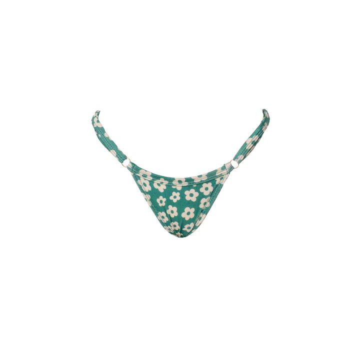 MINI TANGA REGULABLE EDÉN MARGARITAS VERDE